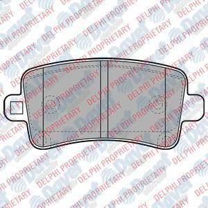DELPHI LP2084 Fren Balatasi Arka (106mm) Insignia 08-